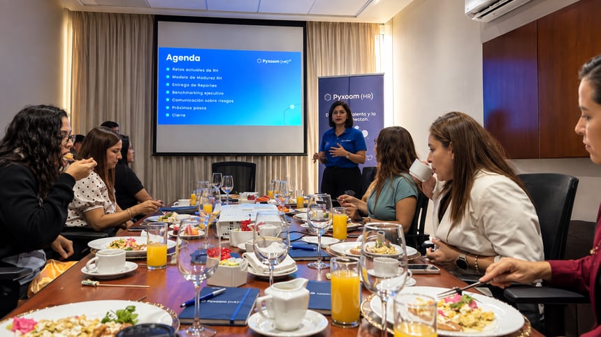 Líderes de RH durante la agenda del HR Revolution Lab 2026